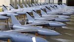 Penampakan 1.000 Drone Baru Militer Iran