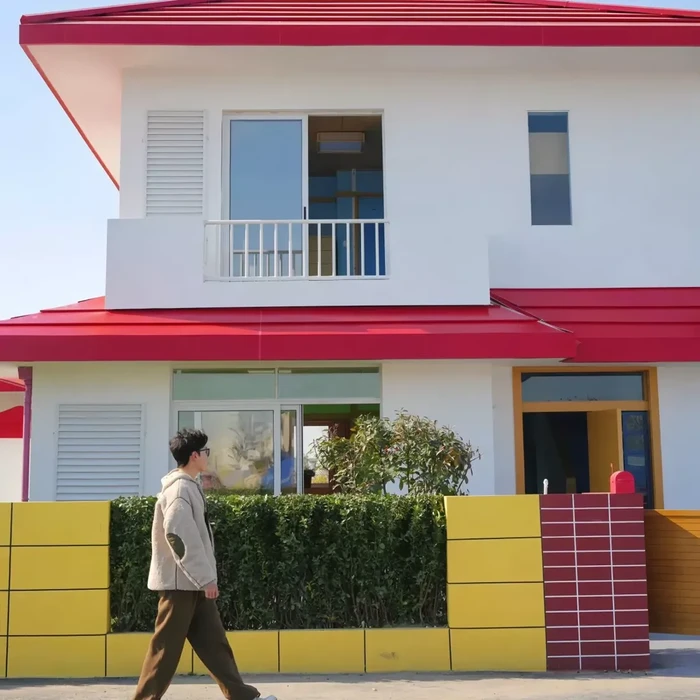 Penampakan rumah Shin-chan di China.