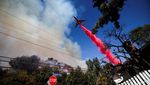 Pesawat-Helikopter Dikerahkan untuk Padamkan Kebakaran Hutan Los Angeles