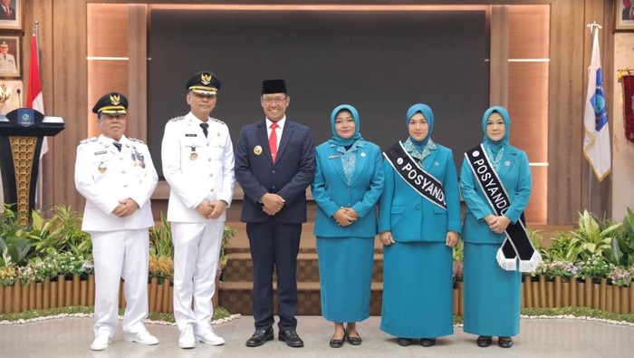 Proses pelantikan Pj Bupati Bupati dan Walikota Pangkalpinang.