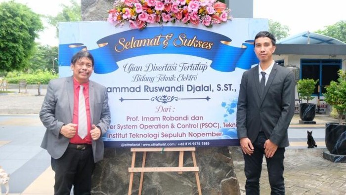 Ruswandi, lulusan doktor ITS yang tempuh studi 2,5 tahun dan punya 29 publikasi ilmiah