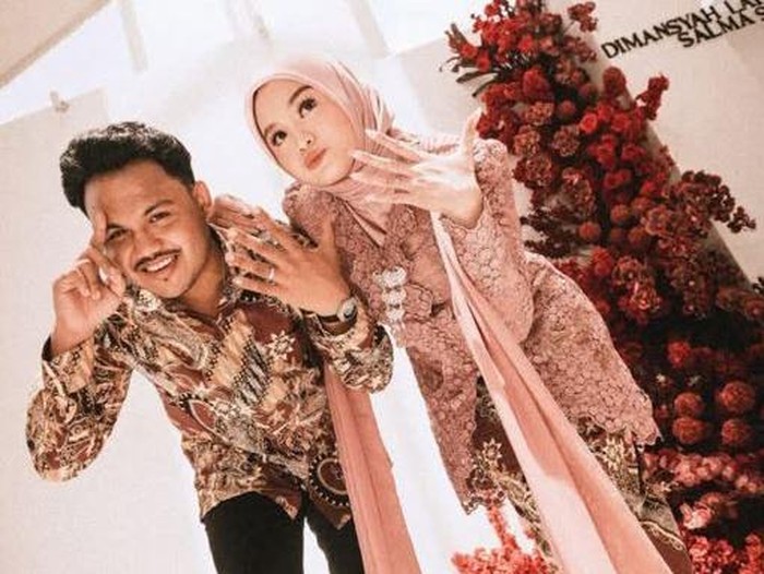 Salma Salsabil dan Dimansyah Laitupa