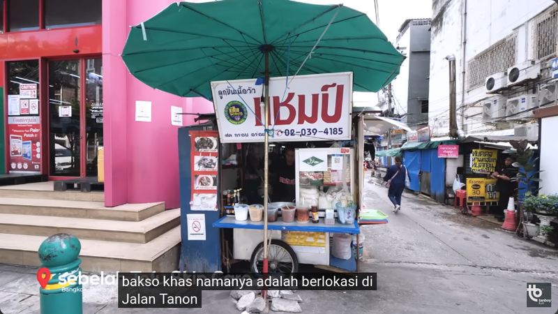 Tanboy Kun mukbang mie sapi 7 porsi di Thailand