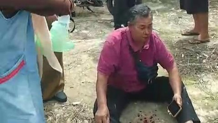 Viral pemotor ditendang oknum polisi hingga jatuh di Prabumulih.
