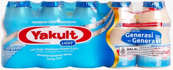 Ini Dia Kemasan Baru Yakult, Lebih Segar dan Modern
