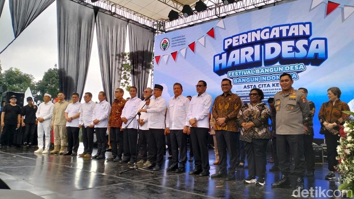 Deklarasi Subang yang digelar dalam Peringatan Hari Desa di Subang, Selasa (14/1/2025).