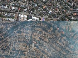 Mengerikan! Foto Satelit Sebelum dan Sesudah Kebakaran di Los Angeles