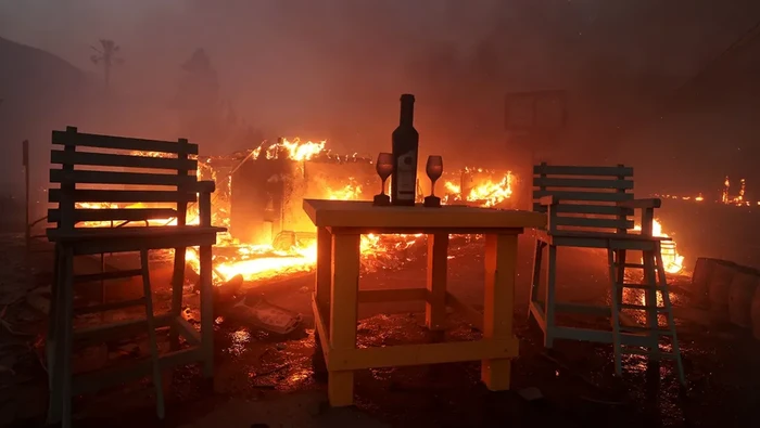 Imbas Kebakaran di Los Angeles, Banyak Resto Langganan Seleb Hangus