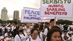 Jutaan Warga Filipina Turun ke Jalan, Tolak Wapres Sara Duterte Dimakzulkan