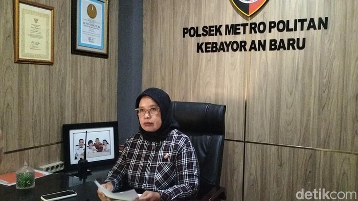 Kanit Reskrim Polsek Kebayoran Baru Kompol Nunu Suparmi.