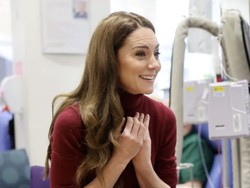 Momen Menyentuh Kate Middleton Kunjungi Rumah Sakit Tempat Perawatan Kankernya