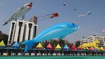 Kemeriahan Festival Layang-layang Internasional di India