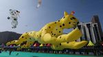 Kemeriahan Festival Layang-layang Internasional di India