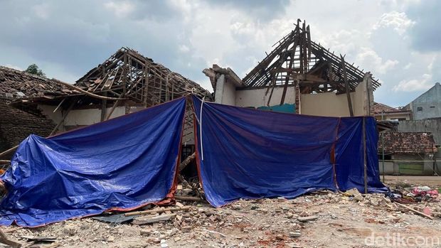 ledakan rumah di Mojokerto