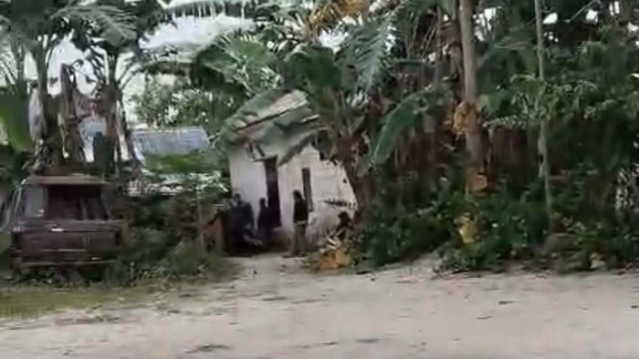 Lokasi persembunyian desertir TNI AD penembak anggota Subdenpom Belitung.