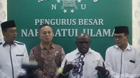 Pigai datang ke PBNU untuk membahas sejumlah kerja sama terkait dengan HAM.  