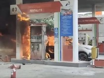 Mobil Diduga Isi BBM Pakai Jeriken Meledak dan Terbakar di SPBU Wajo