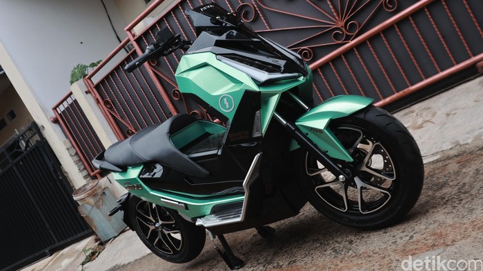 Motor listrik Alva Cervo Q untuk pemenang kuis detikOto.