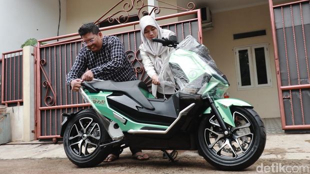 Pemenang hadiah Alva Cervo Q dari detikOto.