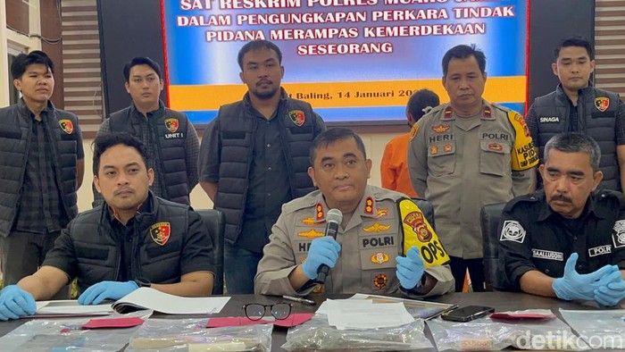 Polisi merilis kasus penculikan dan penyekapan lansia di Muaro Jambi