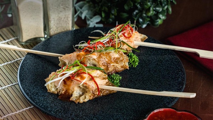Potret menu Andaliman Oriental yang ditawarkan saat Imlek di Hotel GranDhika Medan. (dok. Hotel GranDhika Medan)