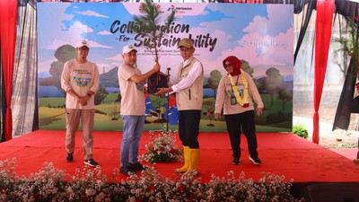 Rehabilitasi DAS Cibuni, Pertamina Cepu Tanam 157 Ribu Pohon di Cianjur