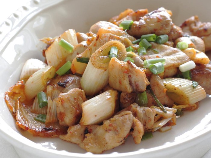 Resep Tumis Ayam dan Kimchi