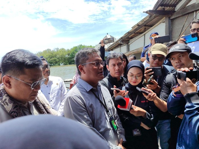 Direktur Pengaduan dan Pengawasan Lingkungan Hidup, Kementerian Lingkungan Hidup (KLH) Ardyanto Nugroho (Bahtiar/detikcom)
