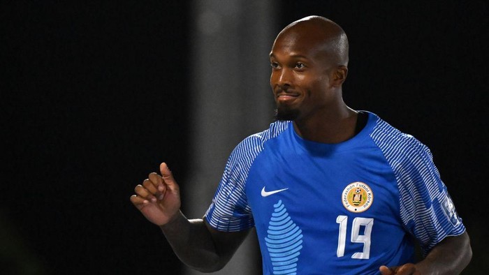 WILLEMSTAD - Gervane Kastaneer of Curacao celebrates his goal during the World Cup qualifying Concacaf match between Curacao and Barbados at the Ergilio Hato stadium on June 5, 2024 (local time) in Willemstad, Curacao. ANP | Hollandse Hoogte | GERRIT VAN COLOGNE (Photo by ANP via Getty Images)