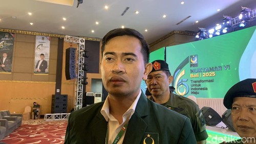 Ketua Umum PBB terpilih Gugum Ridho Putra usai Muktamar PBB, Rabu (15/1/2025).