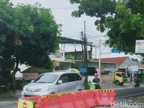 Penampakan Jalan Ki Ageng Gribig Klaten yang Diprotes karena Dilebarkan Sebelah