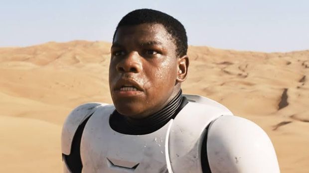 Penampilan John Boyega di Star Wars.