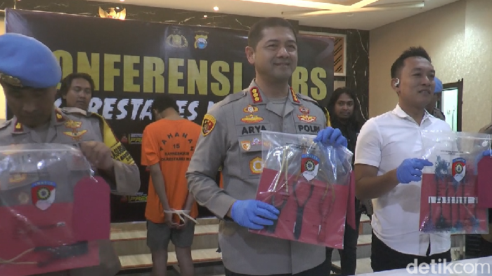 Kapolrestabes Makassar Kombes Arya Perdana.