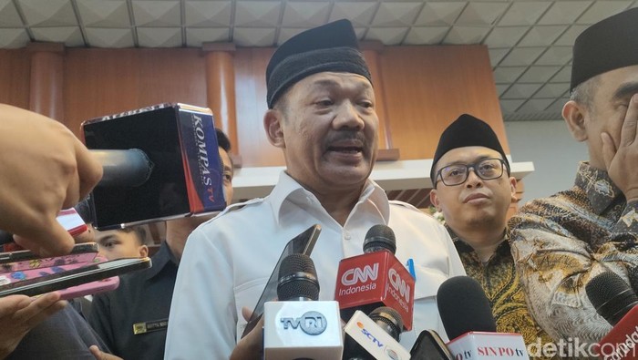 Ketua Badan Amil Zakat Nasional (BAZNAS) RI, Noor Achmad. (Dwi Rahmawati/detikcom).
