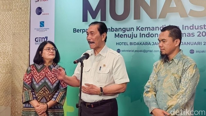 Ketua Dewan Ekonomi Nasional (DEN) Luhut Binsar Pandjaitan