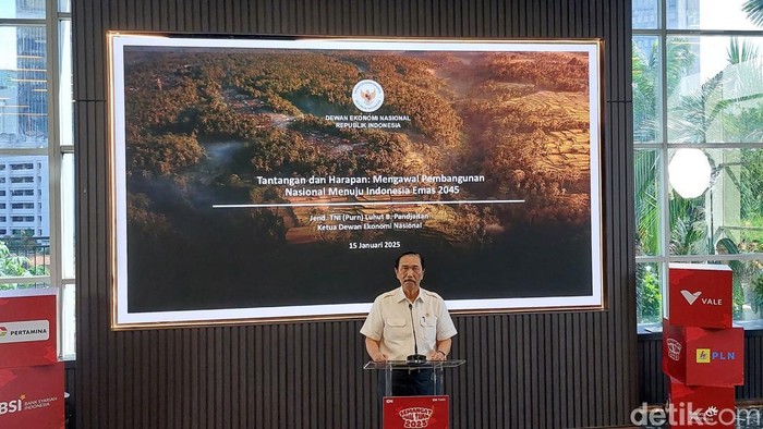 Ketua Dewan Ekonomi Nasional (DEN) Luhut Binsar Pandjaitan