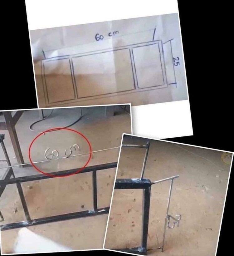 Kumpulan desain berikut ini bikin jidat mengkerut dan berpikir apa ya, yang salah?
