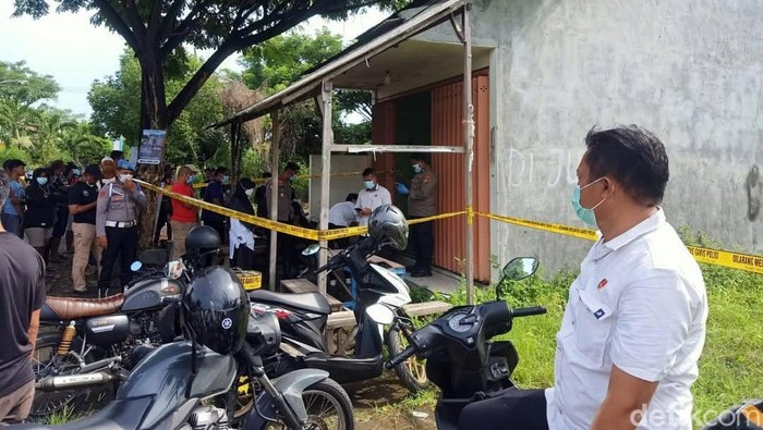 Lokasi penemuan mayat di Lamongan