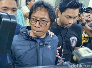 Tiba di Polda Metro, Nanang Gimbal Pembunuh Sandy Permana Membisu