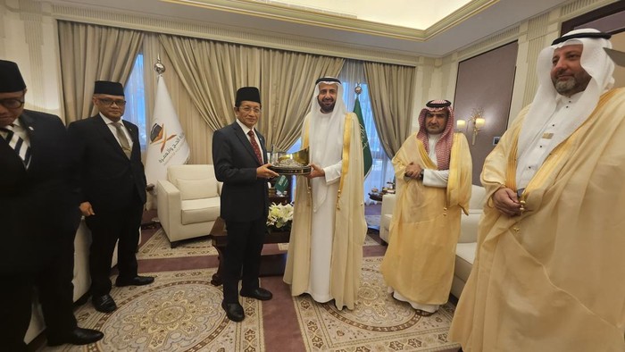 Menag Nasaruddin Umar dan Menhaj Saudi, Tawfiq F Al Rabiah.