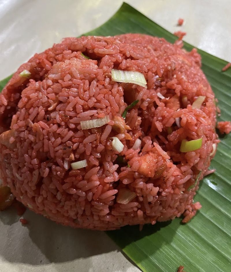 Nasi goreng merah khas Makassar di RM Nasi Goreng Oke