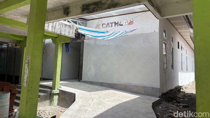 Pembangunan ruangan RSUD Batara Siang Pangkep.