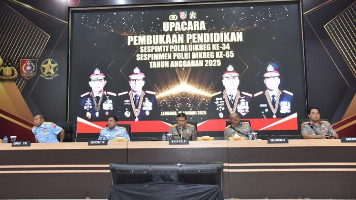 Pembukaan Pendidikan Sespimmen dan Sespimti Polri 2025