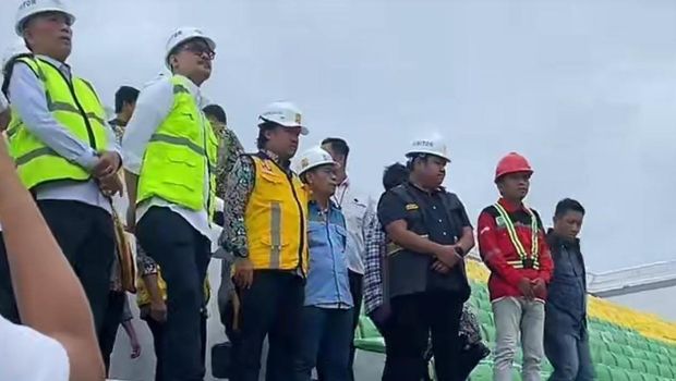 Peninjauan Stadion Gelora BJ Habibie Parepare.