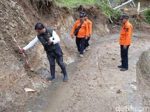 PVMBG Teliti Tanah Gerak di Trenggalek, Ini Temuannya