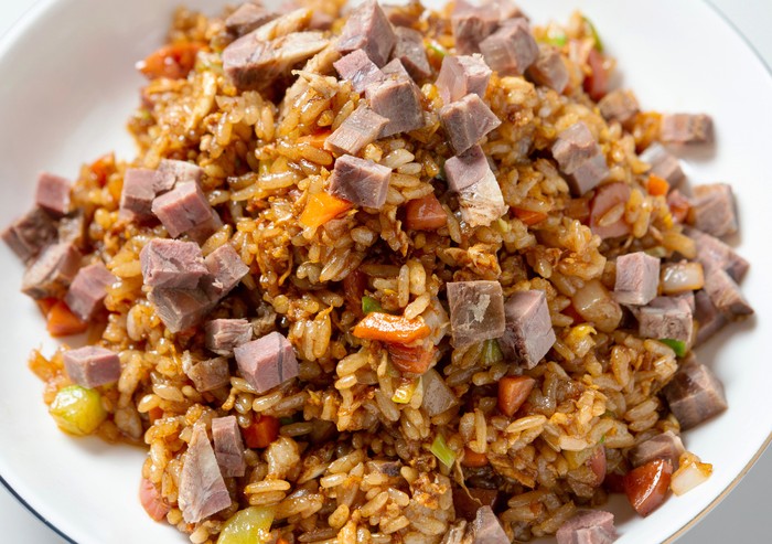Resep Nasi Greng Daging Asap