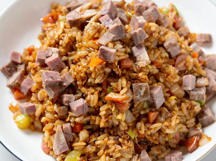 Resep Nasi Greng Daging Asap