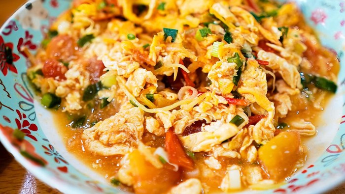 Resep Tumis Telur dan Tomat
