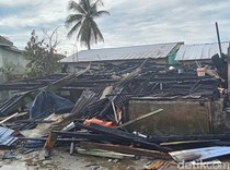 Rumah yang Terbakar di Palembang Diduga karena ODGJ Bakar Sampah
