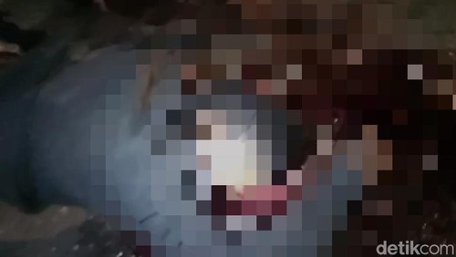 Tangkapan layar video viral yang menyebut terjadi pembacokan di Jalan Bypass BIL, Lombok Barat, NTB, ternyata hoaks.